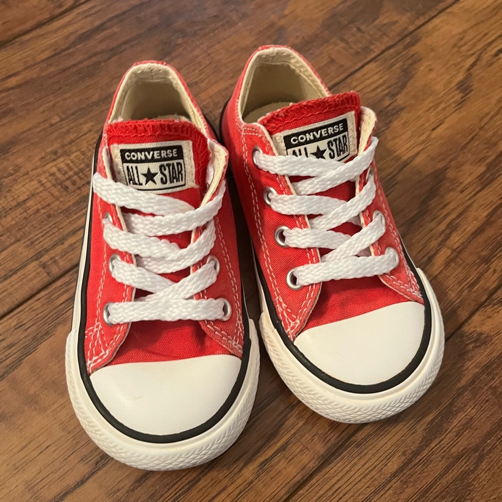 Baby Red Converse Shoes